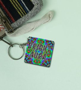 Celebrate Festival of Lights in Style Neon Deep Printed Keychain Pack of 2